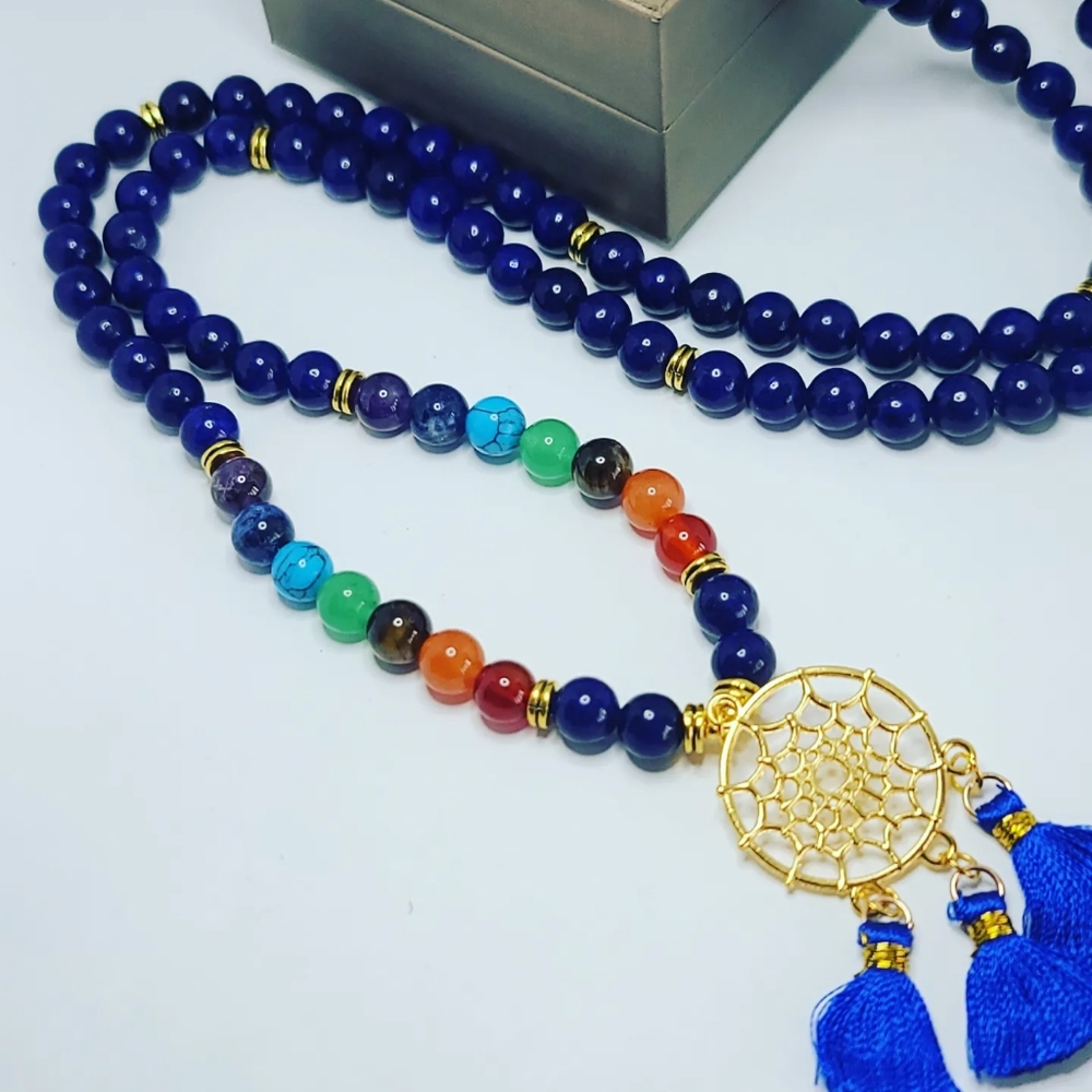 Lapis Lazuli Mala 108 beads